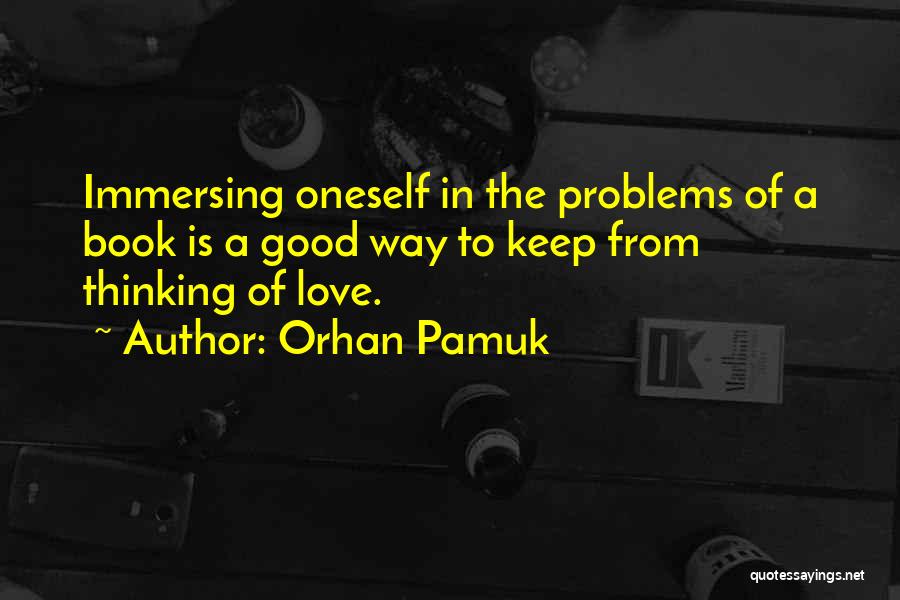 Immersing Yourself Quotes By Orhan Pamuk