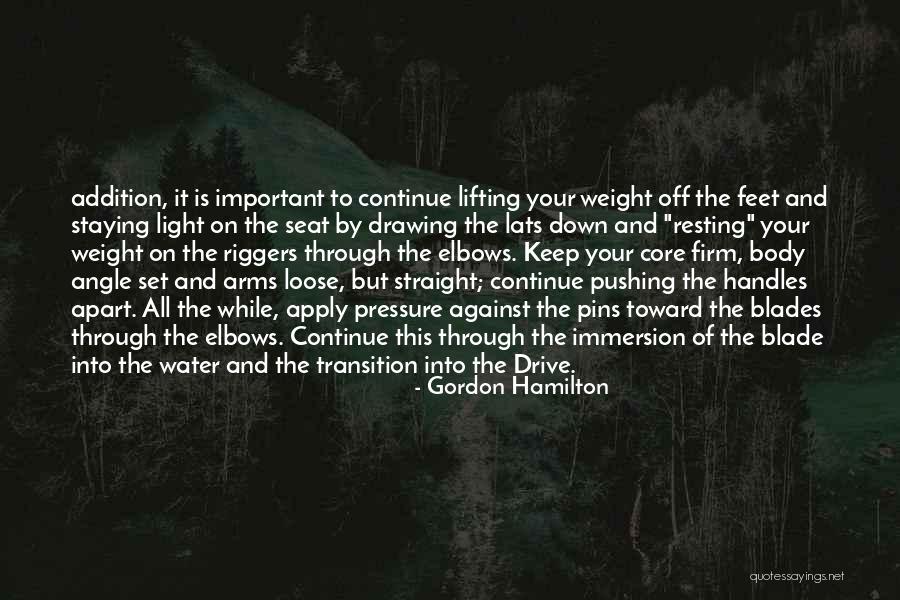 Immersion In Water Quotes By Gordon Hamilton Immersion In Water Quotes By Gordon Hamilton