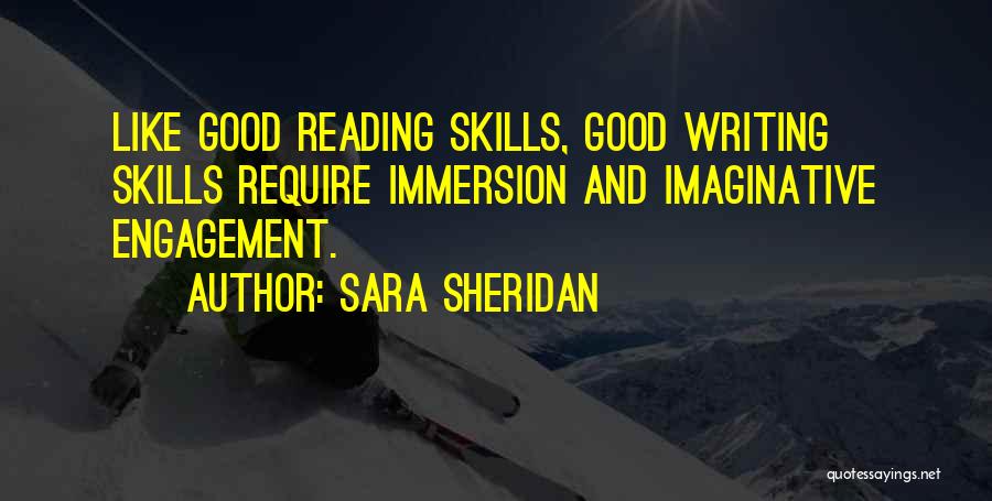 Immersion Quotes By Sara Sheridan