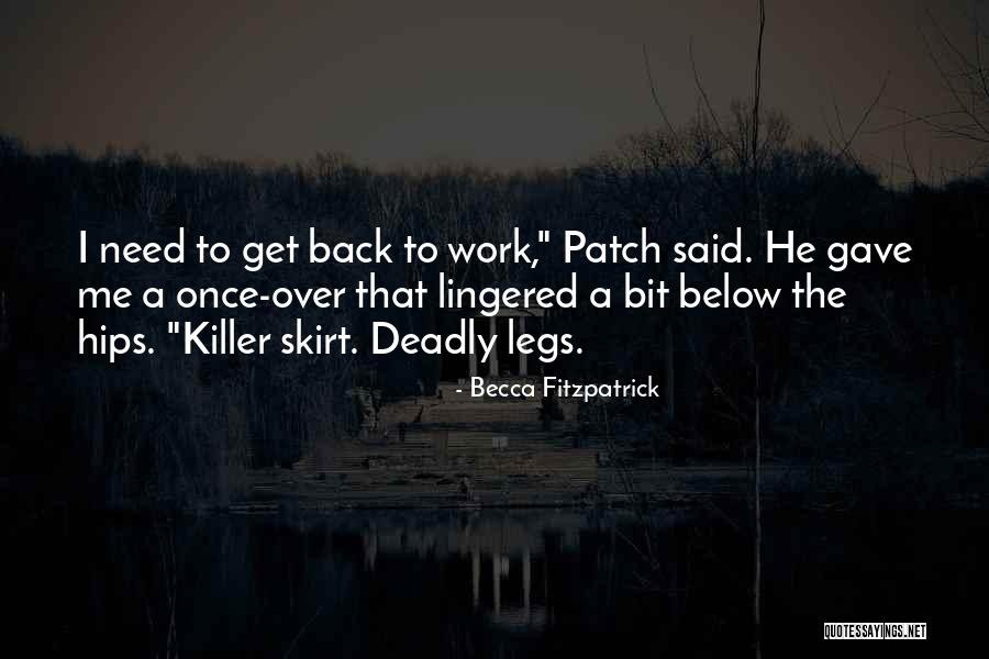 Immesberger Disease Quotes By Becca Fitzpatrick Immesberger Disease Quotes By Becca Fitzpatrick