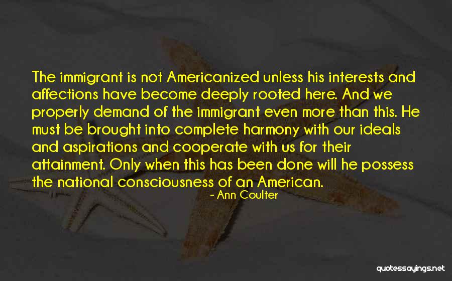 Immigrants And Immigration Quotes By Ann Coulter Immigrants And Immigration Quotes By Ann Coulter