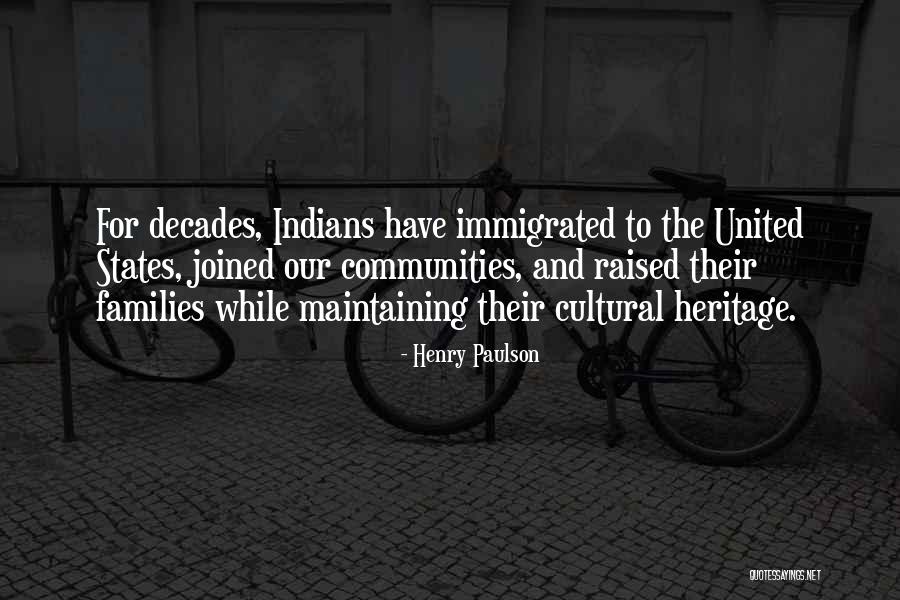 Immigrated To The United Quotes By Henry Paulson Immigrated To The United Quotes By Henry Paulson