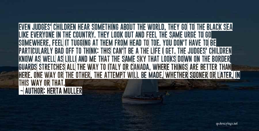 Immigration Life Quotes By Herta Muller