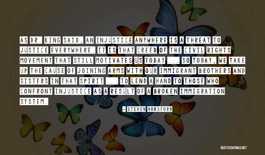 Immigration Today Quotes By Steven Horsford Immigration Today Quotes By Steven Horsford