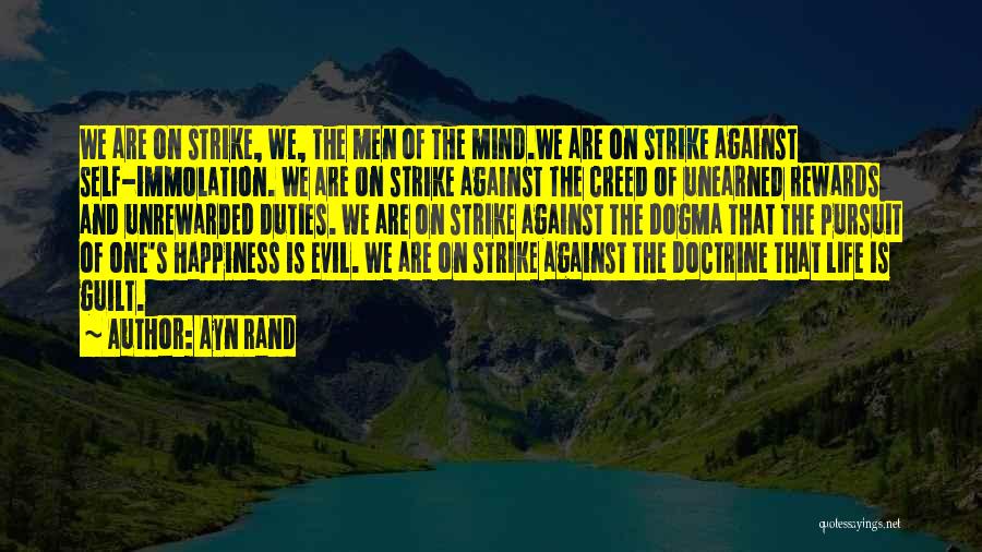 Immolation Quotes By Ayn Rand