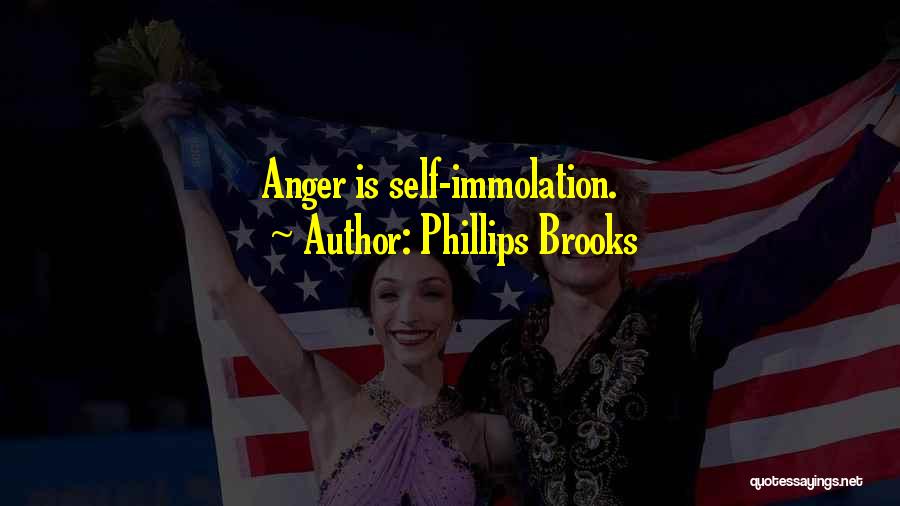 Immolation Quotes By Phillips Brooks