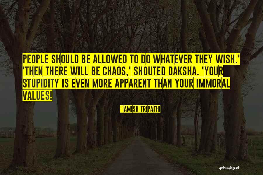 Immoral People Quotes By Amish Tripathi Immoral People Quotes By Amish Tripathi
