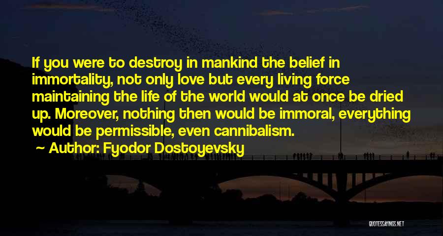 Immoral Quotes By Fyodor Dostoyevsky