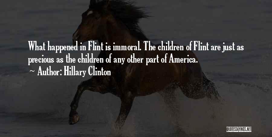 Immoral Quotes By Hillary Clinton