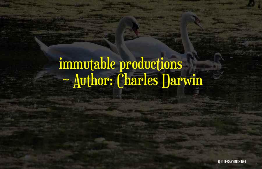 Immutable Quotes By Charles Darwin