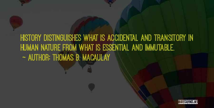 Immutable Quotes By Thomas B. Macaulay