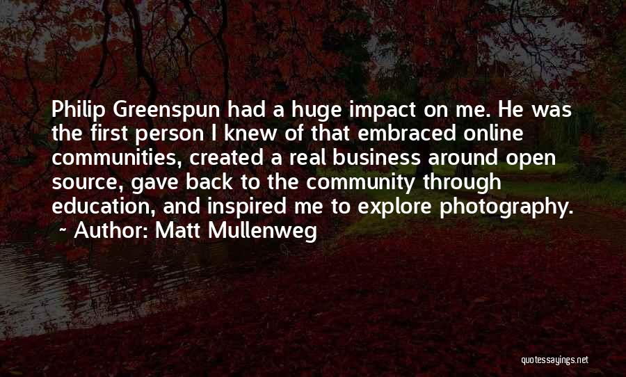 Impact Of Education Quotes By Matt Mullenweg