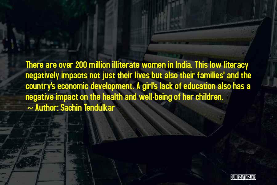 Impact Of Education Quotes By Sachin Tendulkar
