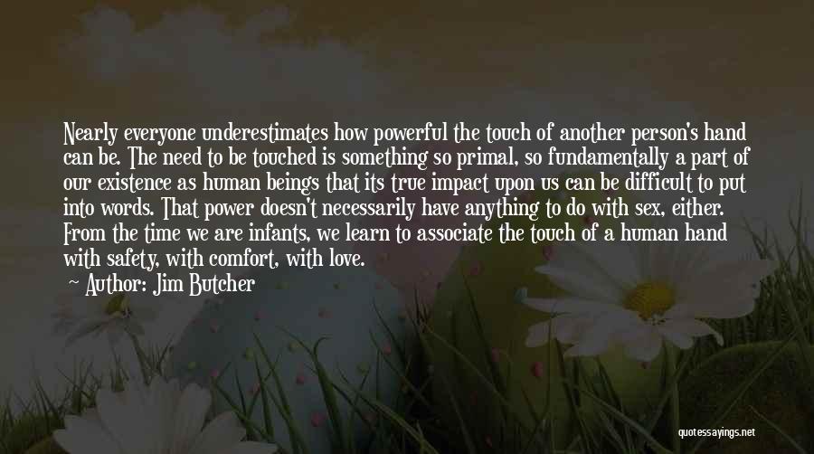 Impact Of Love Quotes By Jim Butcher