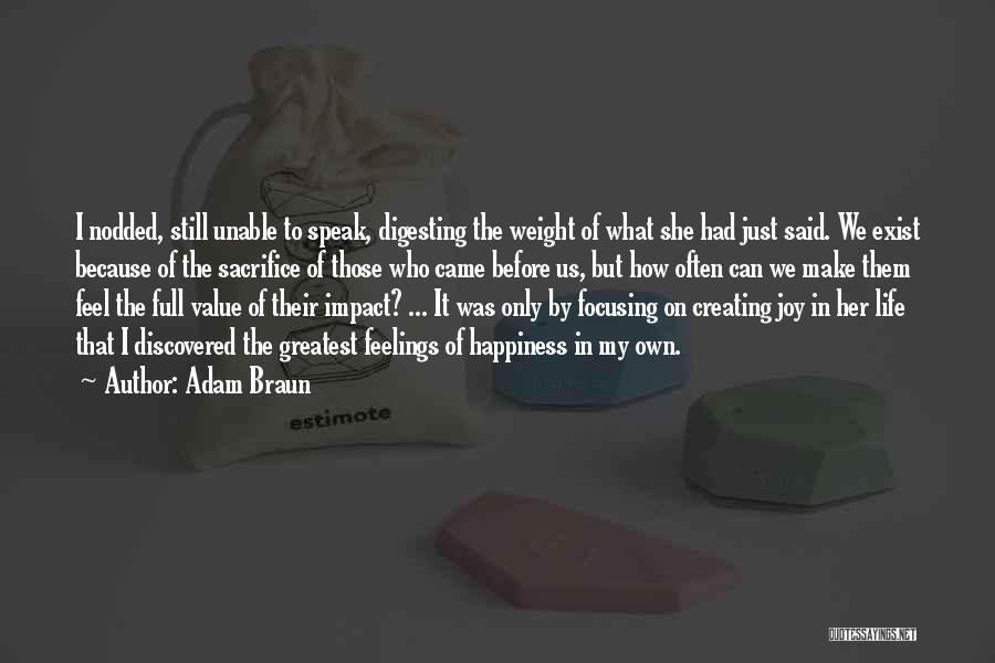 Impact On Inspirational Quotes By Adam Braun