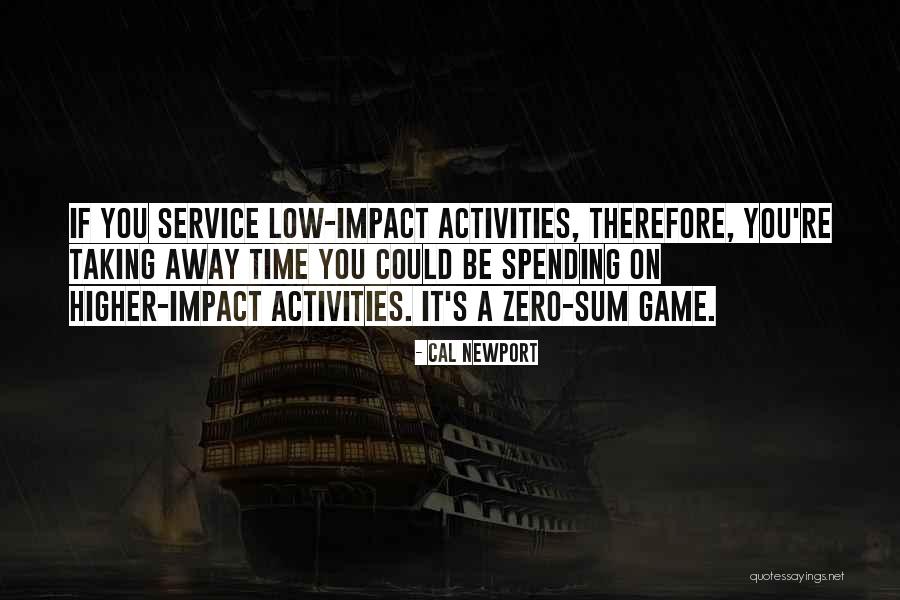 Impact On Inspirational Quotes By Cal Newport