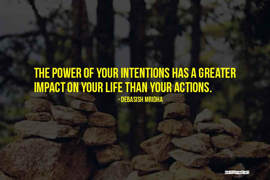 Impact On Inspirational Quotes By Debasish Mridha