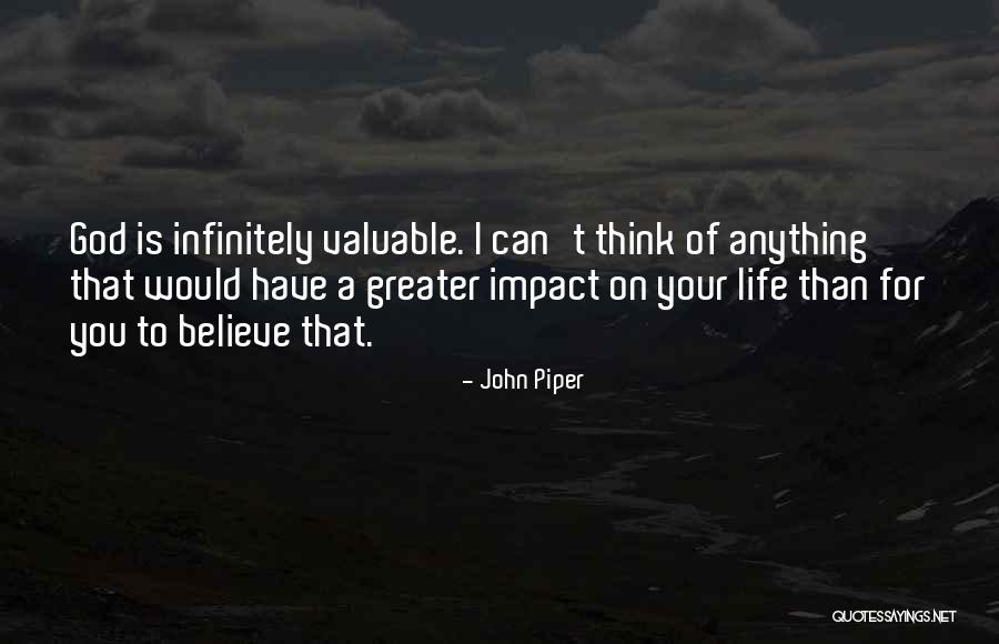 Impact On Life Quotes By John Piper Impact On Life Quotes By John Piper