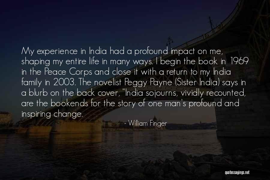 Impact On Life Quotes By William Finger Impact On Life Quotes By William Finger