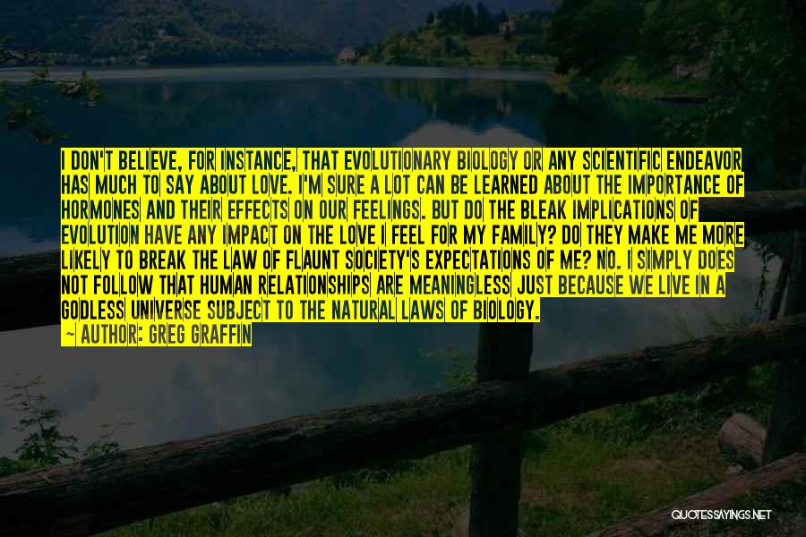 Impact On Society Quotes By Greg Graffin