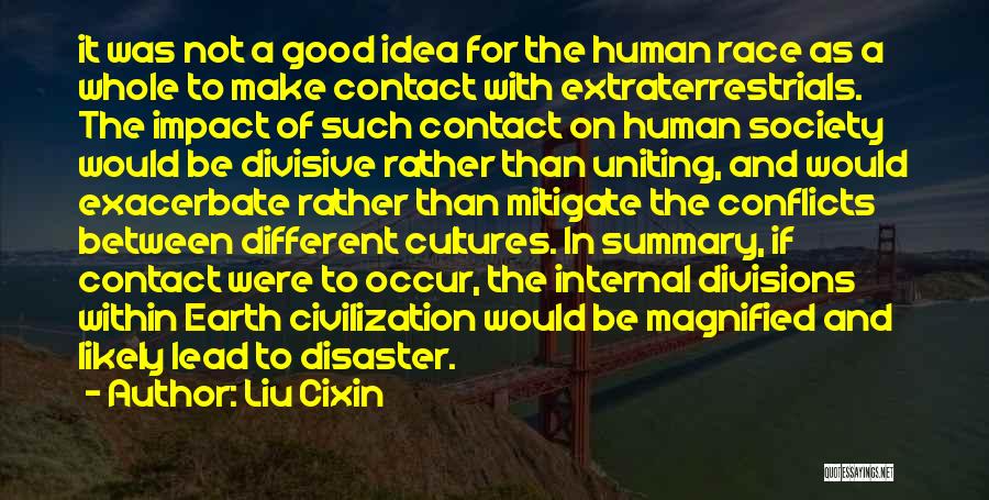 Impact On Society Quotes By Liu Cixin