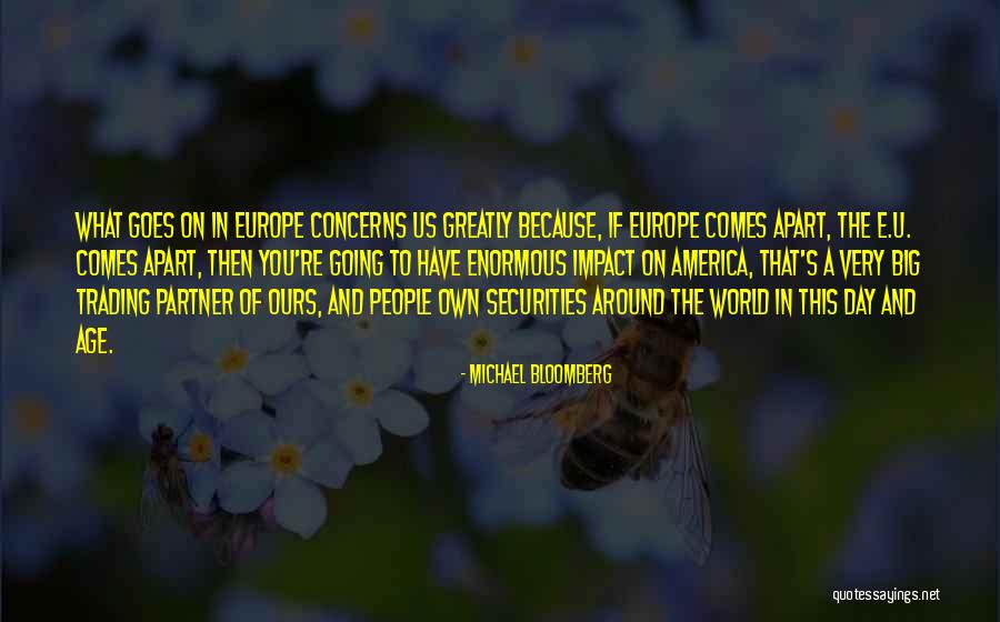 Impact On The World Quotes By Michael Bloomberg Impact On The World Quotes By Michael Bloomberg