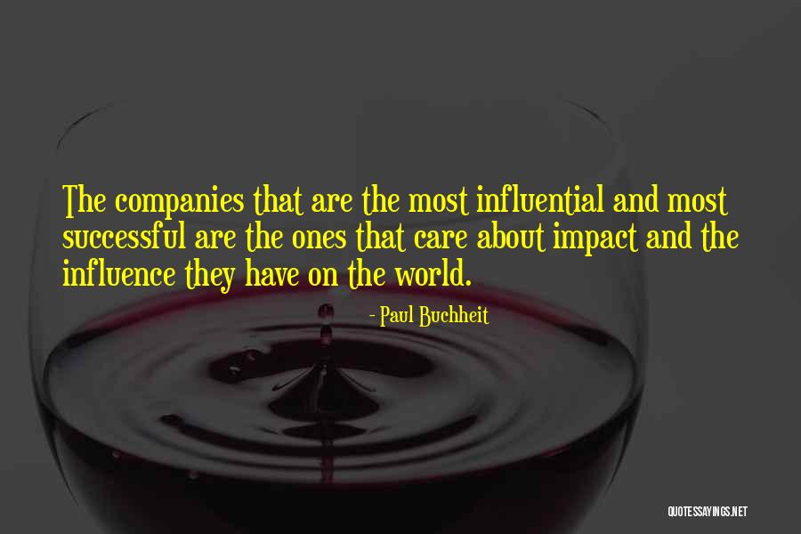 Impact On The World Quotes By Paul Buchheit