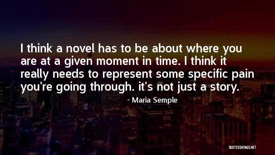 Impacted Fracture Quotes By Maria Semple Impacted Fracture Quotes By Maria Semple