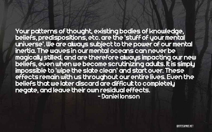 Impacting Lives Quotes By Daniel Ionson