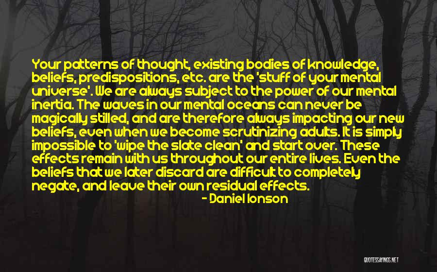 Impacting Others Quotes By Daniel Ionson