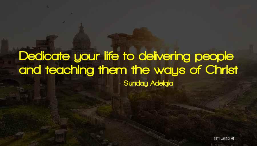 Impacting Others Quotes By Sunday Adelaja