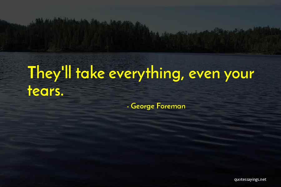 Impacting Youth Quotes By George Foreman