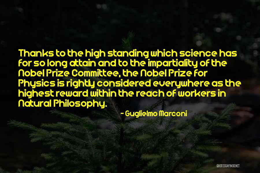 Impartiality Philosophy Quotes By Guglielmo Marconi