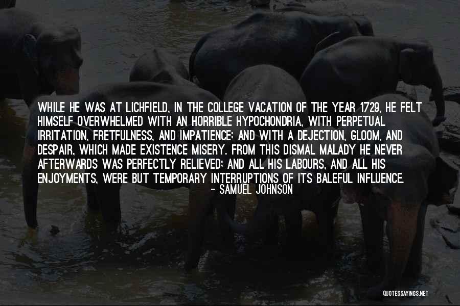 Impatience Quotes By Samuel Johnson