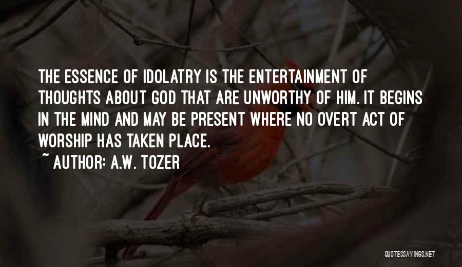 Impeccable Love Quotes By A.W. Tozer