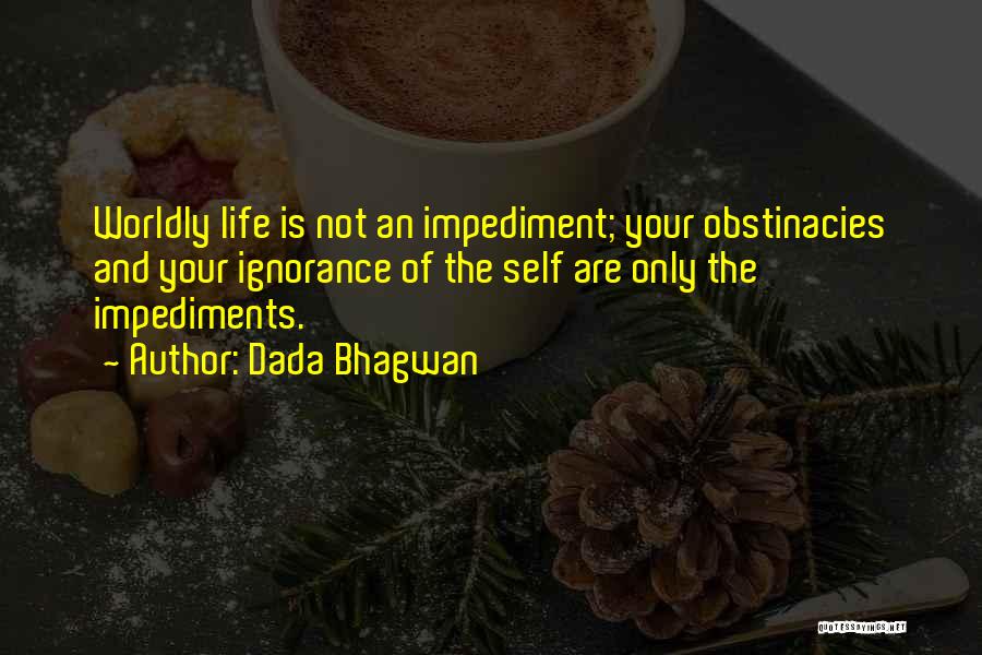 Impediment Quotes By Dada Bhagwan