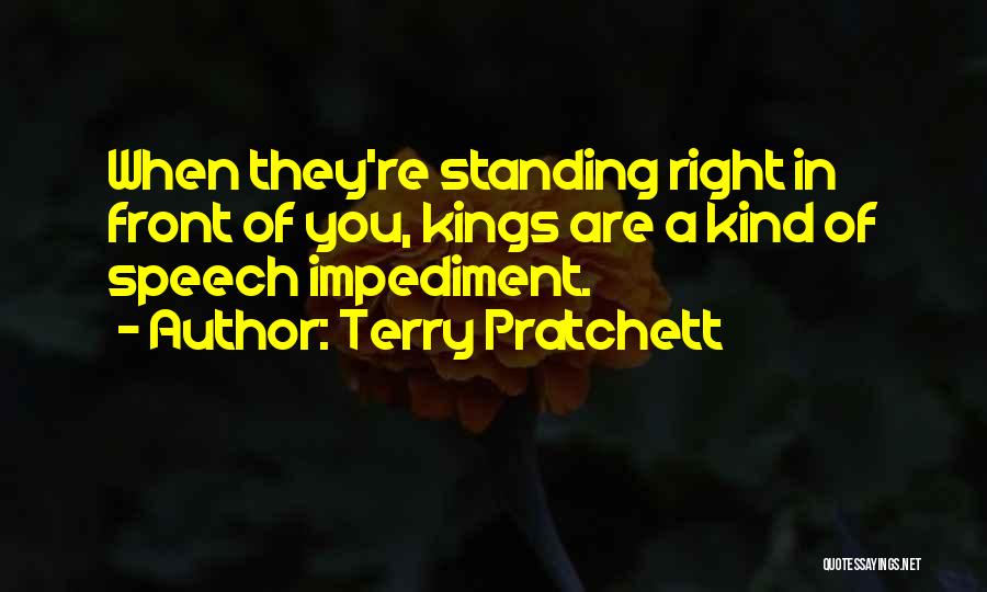 Impediment Quotes By Terry Pratchett