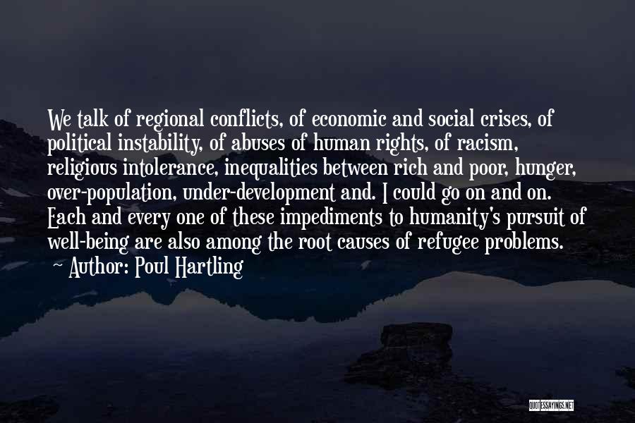 Impediments Quotes By Poul Hartling
