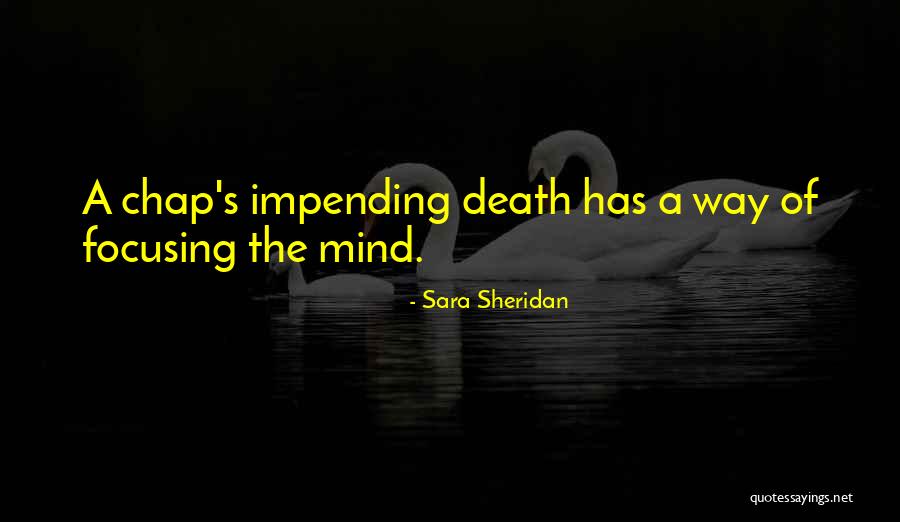 Impending Danger Quotes By Sara Sheridan