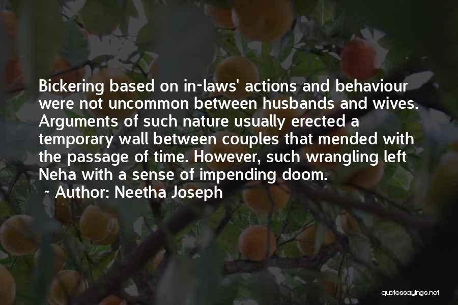 Impending Doom Quotes By Neetha Joseph