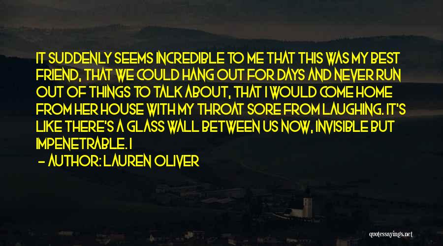 Impenetrable Quotes By Lauren Oliver