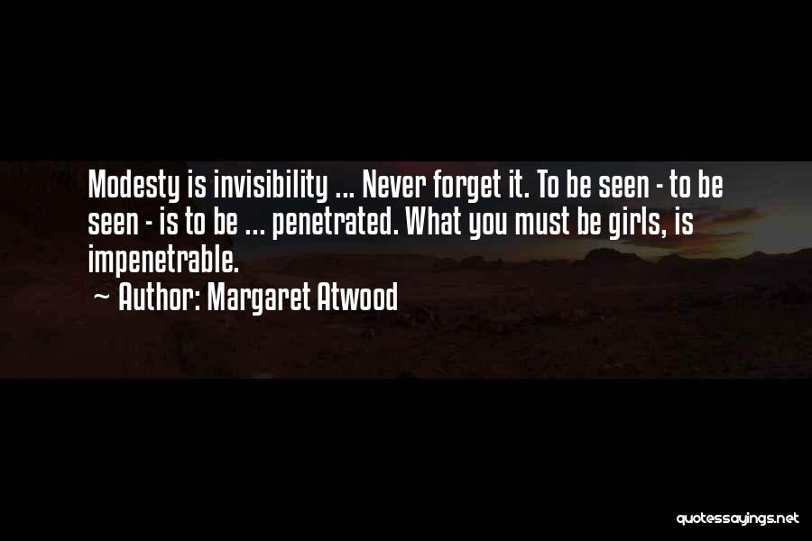 Impenetrable Quotes By Margaret Atwood