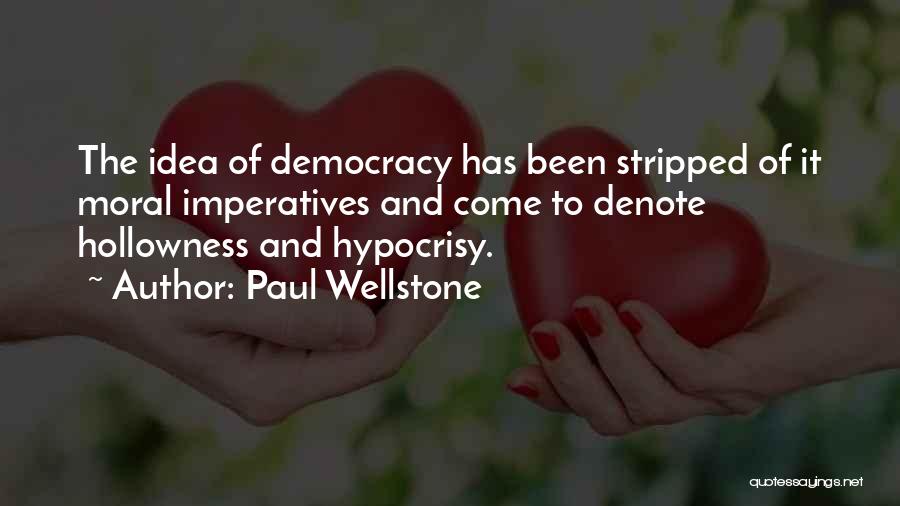 Imperatives Quotes By Paul Wellstone