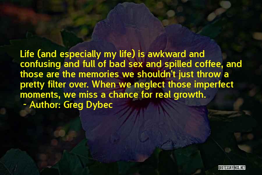 Imperfect Life Quotes By Greg Dybec