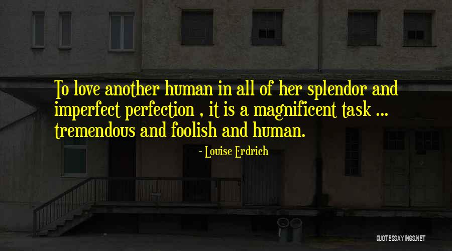 Imperfect Perfection Love Quotes By Louise Erdrich Imperfect Perfection Love Quotes By Louise Erdrich