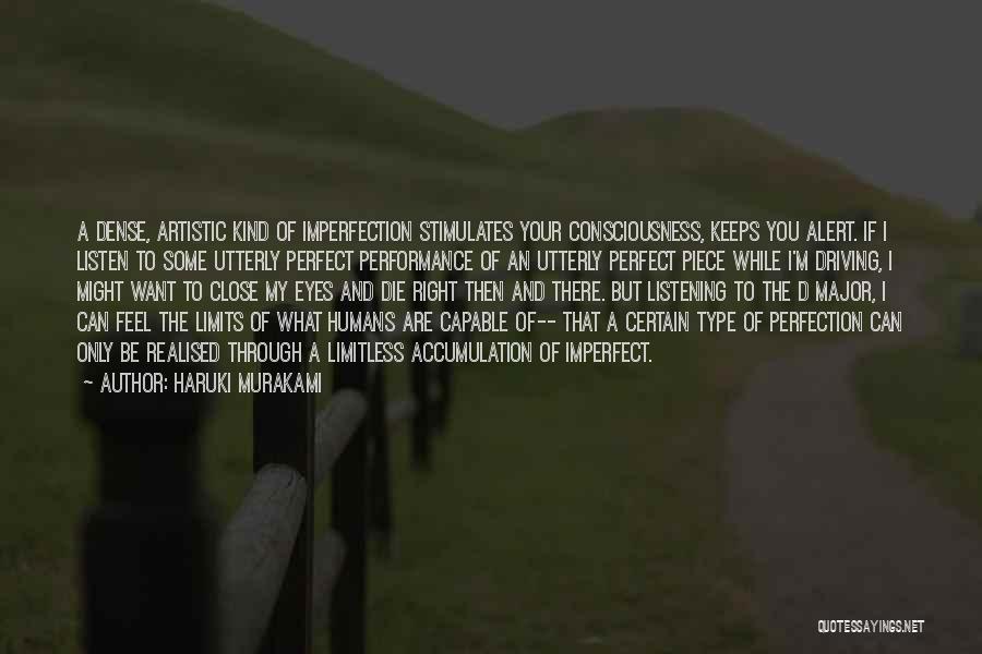 Imperfection In Humans Quotes By Haruki Murakami