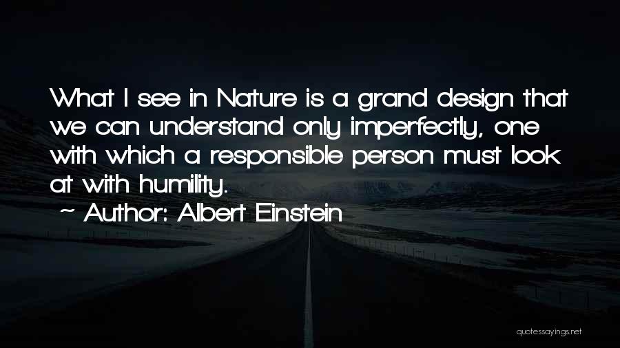 Imperfectly Quotes By Albert Einstein