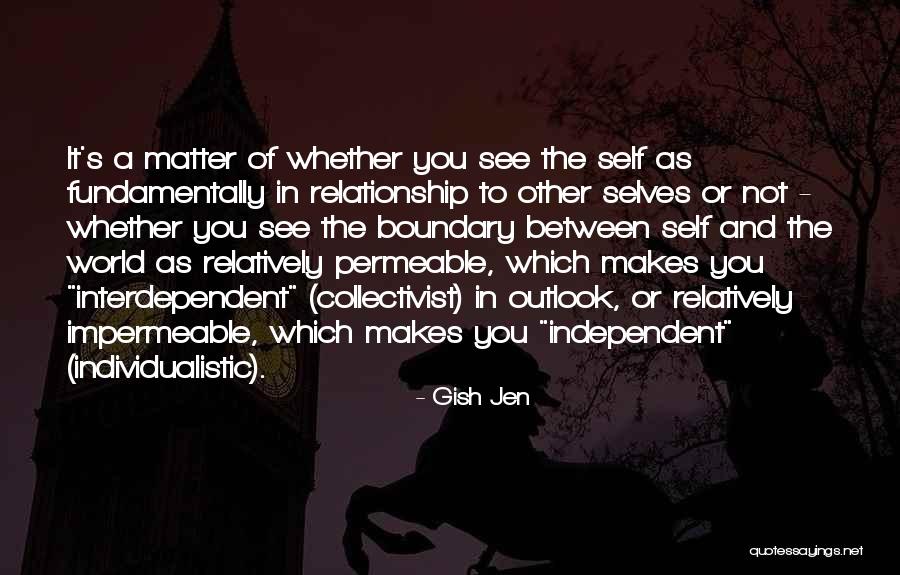 Impermeable Quotes By Gish Jen Impermeable Quotes By Gish Jen