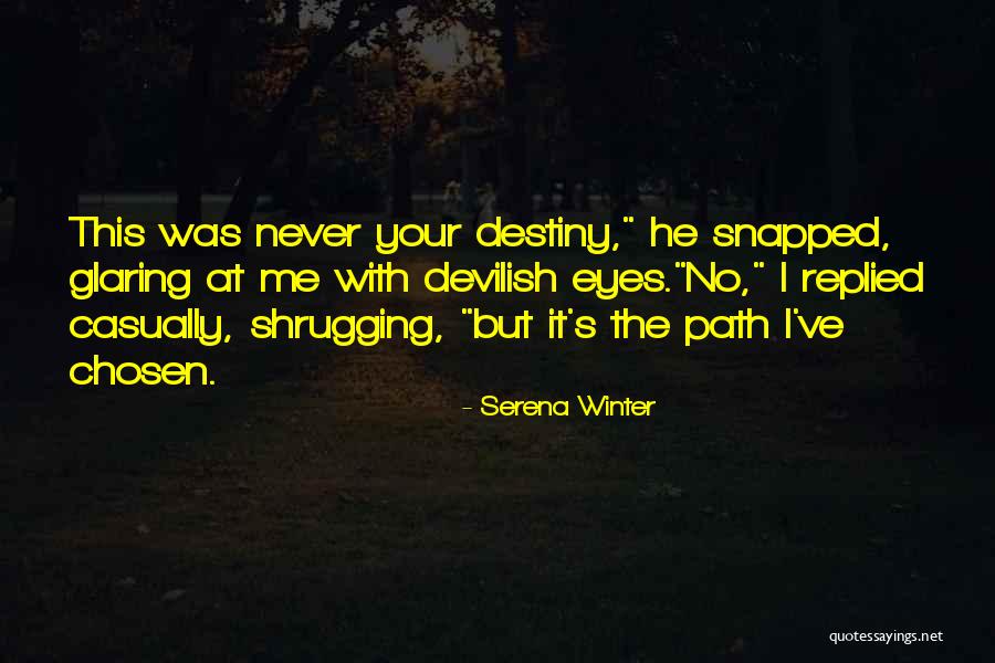 Impersonates Professional Golfers Quotes By Serena Winter Impersonates Professional Golfers Quotes By Serena Winter