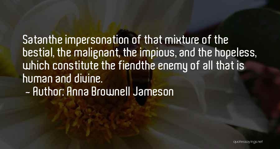 Impersonation Quotes By Anna Brownell Jameson
